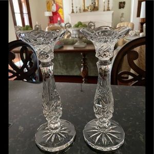 Crystal Candleholders